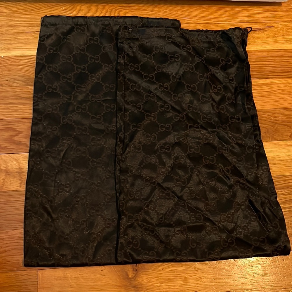 Two Authentic Gucci Shoe Dustbags